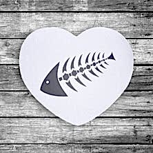 Коврик в форме сердца